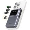 Power Bank Magnetico Tipo C 10000 mAh Ugreen 20W Soporte Gris