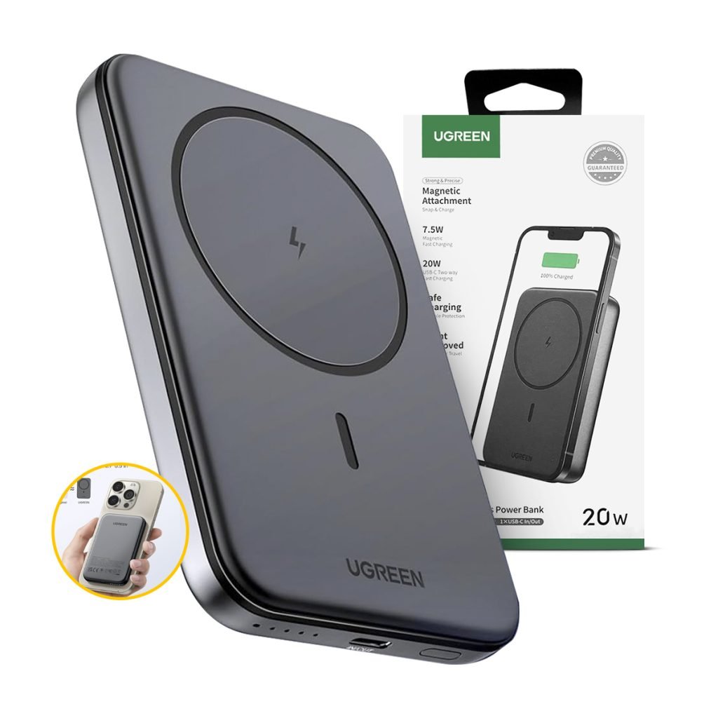 Power Bank Magnetico Ugreen 10000 mAh PB561 Gris