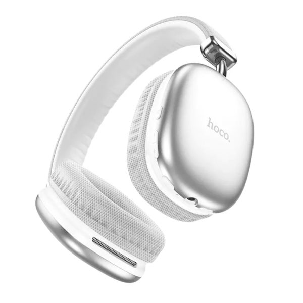 Audifonos Hoco W35 Hifi Premium Bluetooth Diadema Plateado - Imagen 2