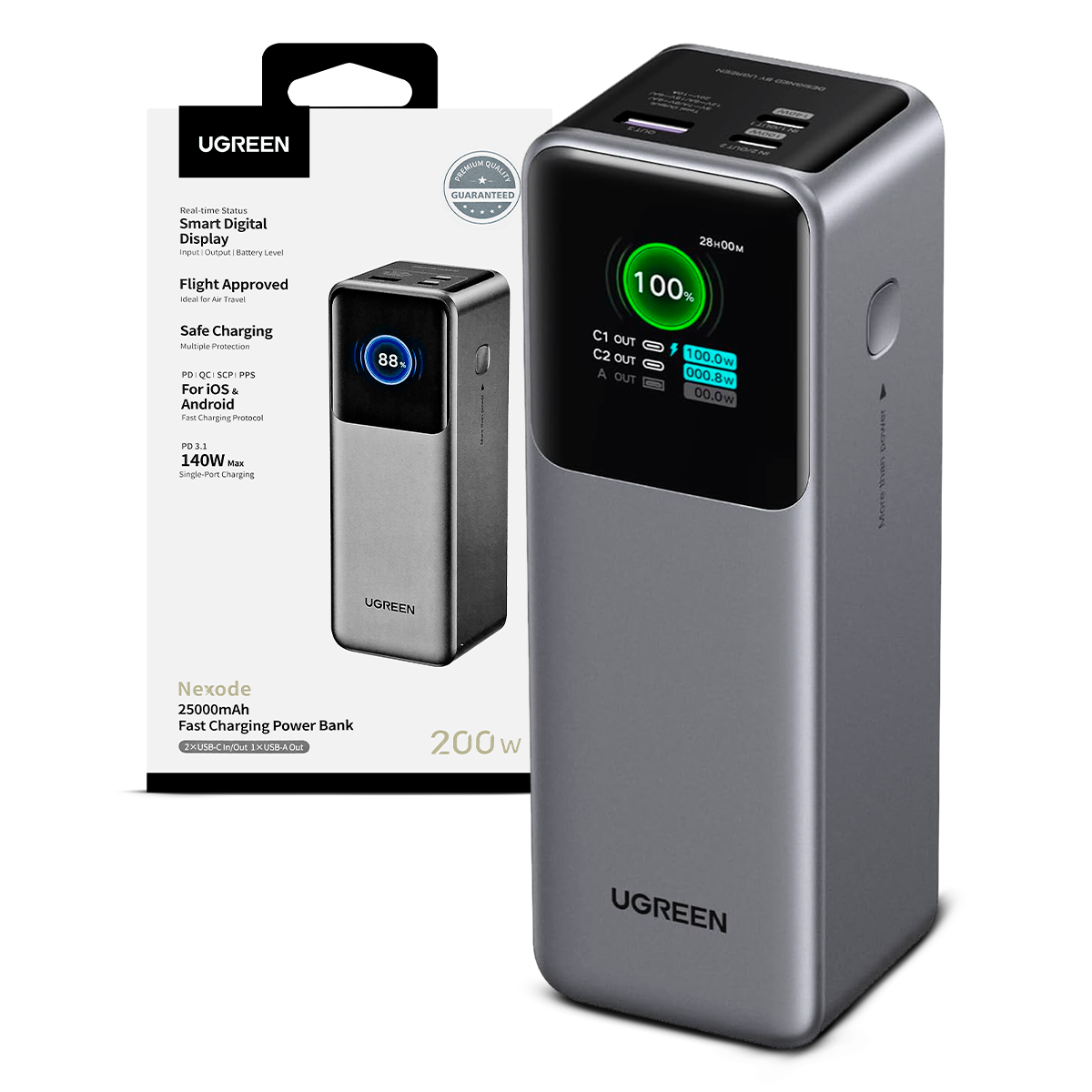 Power Bank Ugreen 2500 Mah 200w PB722