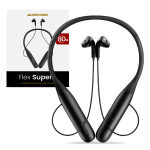 Audifonos Deportivos Movisun Flex Super 4 Neckband 80 Horas Negro