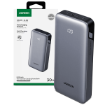 Power Bank Ugreen 20000 mAh 30W PD Tipo C Pantalla LED PB532
