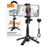 Mini Tripode Selfie Stick Hoco K27 Para Celular con Control Bluetooth 5.2