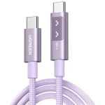 Cable Tipo C Ugreen 2M 100W PD Usb C Premium Pantalla Rosa