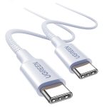 Cable Tipo C Ugreen USB-C 100W E-Marker para Laptop Gris