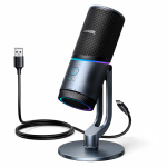 Microfono Ugreen Cardioide Para Podcast Streaming Hifi RGB