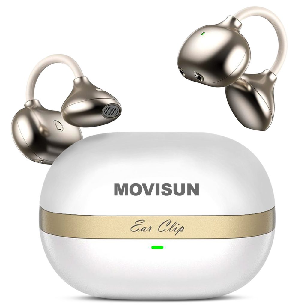 Audifonos Movisun Ear Clip Blanco