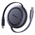 Cable Retractil Tipo C Ugreen USB-C 100W PD Nexode 1M Gris