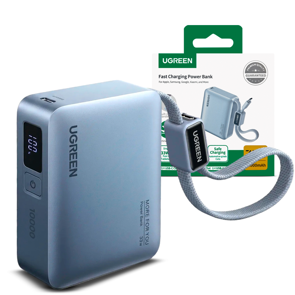 Mini Power Bank Ugreen PB584 33w 10000 mAh con Pantalla