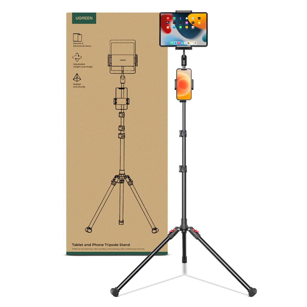Tripode Ugreen 2 en 1 Tablet Celular LP585