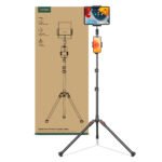Tripode para Tablet Celular 2 en 1 Ugreen LP585 Inclinación 180° 1.74m Negro