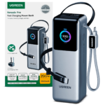 Power Bank Ugreen 200W 25000 mAh PB728 Nexode Pro 4 en 1 Cable Integrado