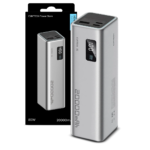 Power Bank Cuktech 85W 20000 mAh Pantalla LED PB200 Gris