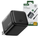 Adaptador Cargador Ugreen Tipo C 25W con Cable USB-C 60W