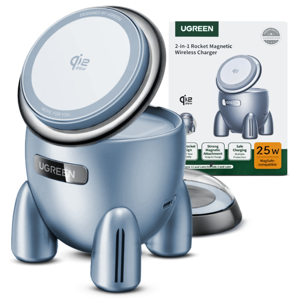 Soporte Estación de Carga Ugreen W713 QI2 25W
