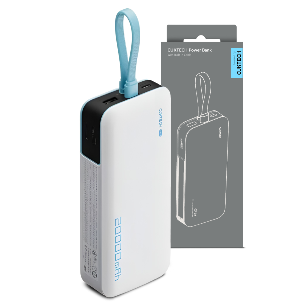 Power Bank Cuktech 40W 20000 mAh LPB200N Blanco